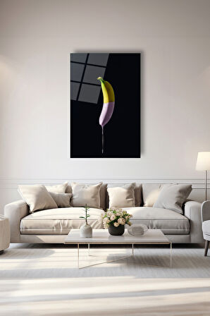 Dekoratif Duvar Tablosu Temperli Cam Tablo 110 x 70 cm