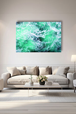 Dekoratif Duvar Tablosu Temperli Cam Tablo 72 x 46 cm