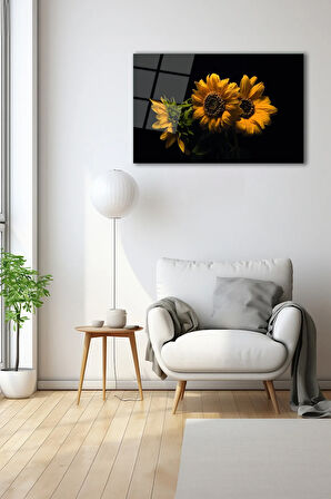 Dekoratif Duvar Tablosu Temperli Cam Tablo 72 x 46 cm