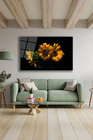 Dekoratif Duvar Tablosu Temperli Cam Tablo 72 x 46 cm