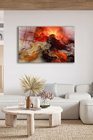 Dekoratif Duvar Tablosu Temperli Cam Tablo 72 x 46 cm