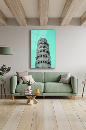 Dekoratif Duvar Tablosu Temperli Cam Tablo 72 x 46 cm