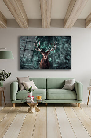 Dekoratif Duvar Tablosu Temperli Cam Tablo 72 x 46 cm