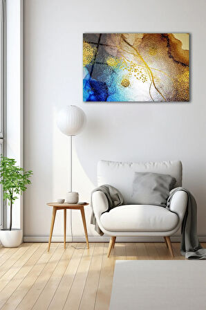 Dekoratif Duvar Tablosu Temperli Cam Tablo 72 x 46 cm