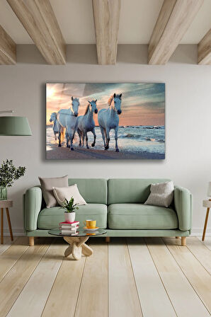 Dekoratif Duvar Tablosu Temperli Cam Tablo 72 x 46 cm