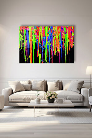Dekoratif Duvar Tablosu Temperli Cam Tablo 72 x 46 cm