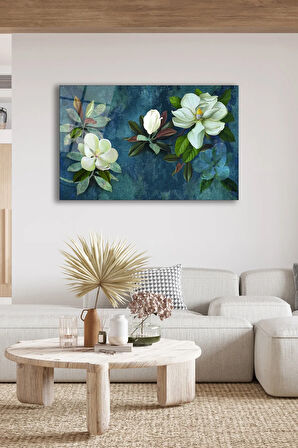 Dekoratif Duvar Tablosu Temperli Cam Tablo 72 x 46 cm