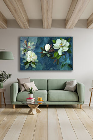 Dekoratif Duvar Tablosu Temperli Cam Tablo 72 x 46 cm