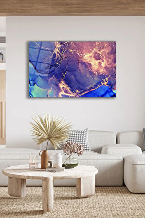 Dekoratif Duvar Tablosu Temperli Cam Tablo 72 x 46 cm