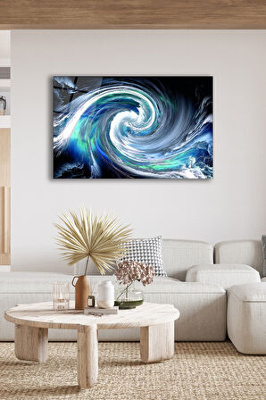 Dekoratif Duvar Tablosu Temperli Cam Tablo 72 x 46 cm