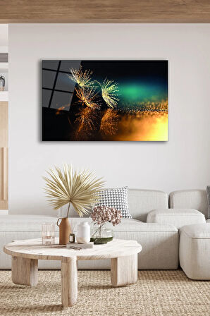 Dekoratif Duvar Tablosu Temperli Cam Tablo 72 x 46 cm