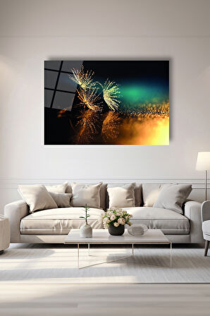 Dekoratif Duvar Tablosu Temperli Cam Tablo 72 x 46 cm