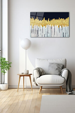 Dekoratif Duvar Tablosu Temperli Cam Tablo 72 x 46 cm