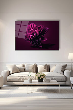 Dekoratif Duvar Tablosu Temperli Cam Tablo 72 x 46 cm