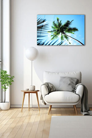 Dekoratif Duvar Tablosu Temperli Cam Tablo 72 x 46 cm