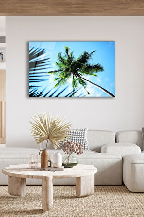 Dekoratif Duvar Tablosu Temperli Cam Tablo 72 x 46 cm