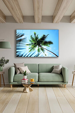Dekoratif Duvar Tablosu Temperli Cam Tablo 72 x 46 cm