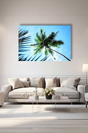 Dekoratif Duvar Tablosu Temperli Cam Tablo 72 x 46 cm