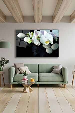 Dekoratif Duvar Tablosu Temperli Cam Tablo 72 x 46 cm