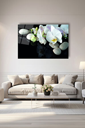 Dekoratif Duvar Tablosu Temperli Cam Tablo 72 x 46 cm