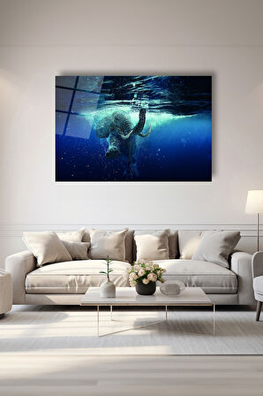 Dekoratif Duvar Tablosu Temperli Cam Tablo 72 x 46 cm