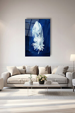 Dekoratif Duvar Tablosu Temperli Cam Tablo 72 x 46 cm