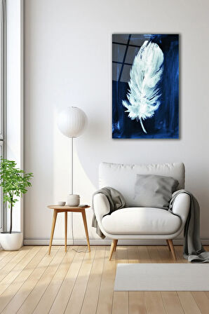 Dekoratif Duvar Tablosu Temperli Cam Tablo 72 x 46 cm