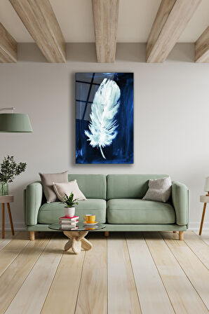 Dekoratif Duvar Tablosu Temperli Cam Tablo 72 x 46 cm