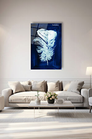 Dekoratif Duvar Tablosu Temperli Cam Tablo 72 x 46 cm