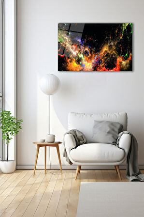 Dekoratif Duvar Tablosu Temperli Cam Tablo 72 x 46 cm