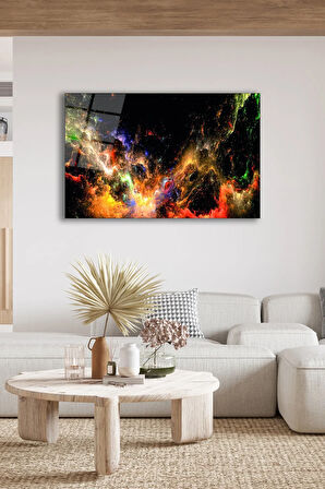 Dekoratif Duvar Tablosu Temperli Cam Tablo 72 x 46 cm