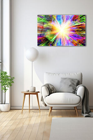 Dekoratif Duvar Tablosu Temperli Cam Tablo 72 x 46 cm