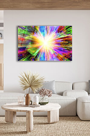 Dekoratif Duvar Tablosu Temperli Cam Tablo 72 x 46 cm