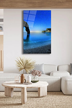 Dekoratif Duvar Tablosu Temperli Cam Tablo 72 x 46 cm