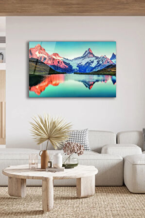 Dekoratif Duvar Tablosu Temperli Cam Tablo 72 x 46 cm