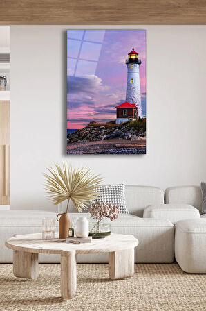 Dekoratif Duvar Tablosu Temperli Cam Tablo 72 x 46 cm