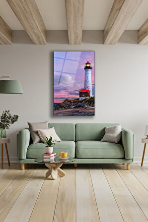 Dekoratif Duvar Tablosu Temperli Cam Tablo 72 x 46 cm