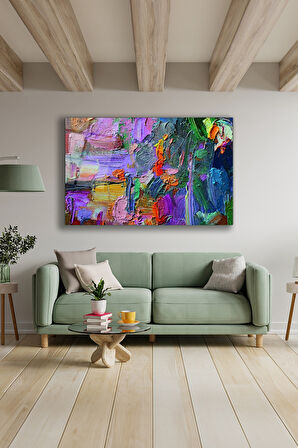 Dekoratif Duvar Tablosu Temperli Cam Tablo 72 x 46 cm