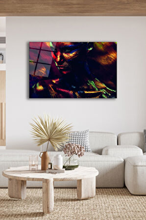 Dekoratif Duvar Tablosu Temperli Cam Tablo 72 x 46 cm