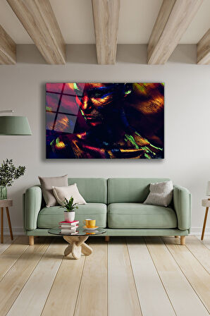 Dekoratif Duvar Tablosu Temperli Cam Tablo 72 x 46 cm