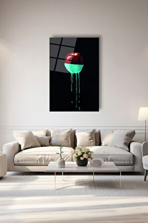 Dekoratif Duvar Tablosu Temperli Cam Tablo 72 x 46 cm