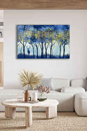 Dekoratif Duvar Tablosu Temperli Cam Tablo 72 x 46 cm