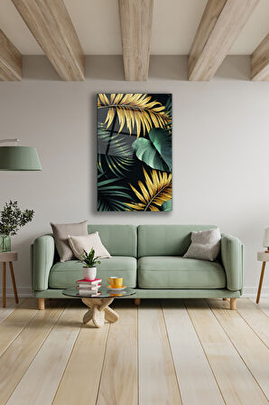 Dekoratif Duvar Tablosu Temperli Cam Tablo 72 x 46 cm