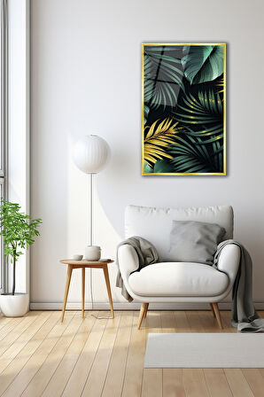 Dekoratif Duvar Tablosu Temperli Cam Tablo 72 x 46 cm