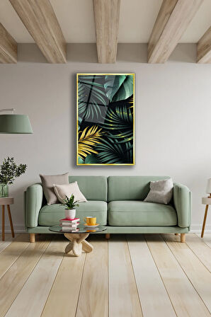 Dekoratif Duvar Tablosu Temperli Cam Tablo 72 x 46 cm