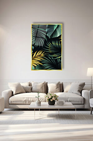 Dekoratif Duvar Tablosu Temperli Cam Tablo 72 x 46 cm