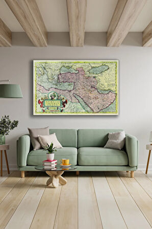 Dekoratif Duvar Tablosu Temperli Cam Tablo 72 x 46 cm