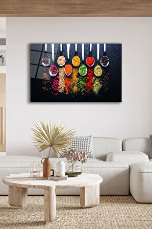 Dekoratif Duvar Tablosu Temperli Cam Tablo 72 x 46 cm