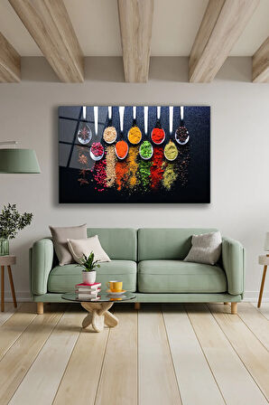 Dekoratif Duvar Tablosu Temperli Cam Tablo 72 x 46 cm