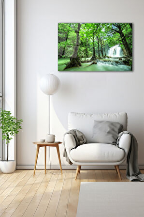 Dekoratif Duvar Tablosu Temperli Cam Tablo 72 x 46 cm